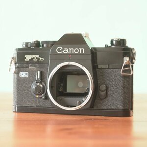 完動品◎CANON FTb-N ブラック ボディ フィルムカメラ #47