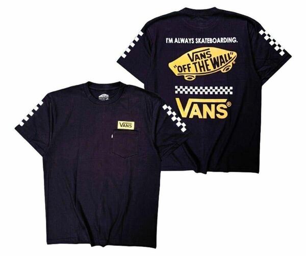 Tシャツ 半袖 バンズ VANS ストリート系 スケボー スケードボード ボード スノボー スキー XL