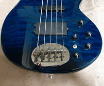 【中古/送料無料】LAKLAND/レイクランド/Skyline Japan Series SK-5DX Blue Translucent/5弦/ベース/Bass/青_画像8