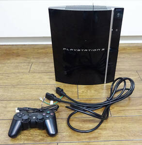 ◆ SONY ソニー PS3 本体 CECHH00 電源コード コントローラー付き 【 動作確認済 】 PlayStation3 プレステ3 ◆