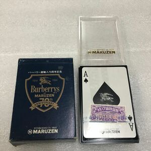 トランプ　バーバリー直輸入70周年記念　MARUZEN　未開封品