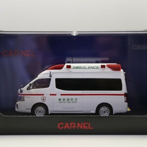限定700台 カーネル 1/43 日産 パラメディック 2020 東京消防庁高規格救急車 CN432003 64NOの画像1