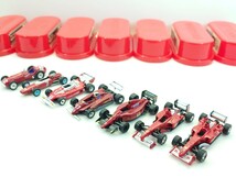 フェラーリ 軌跡のF１コレクション 全７車種 375F1 158F1 312T2 126C2 F1-90 F1-2000 F2003-GA ジョージア 缶コーヒー　64I0/88_画像1