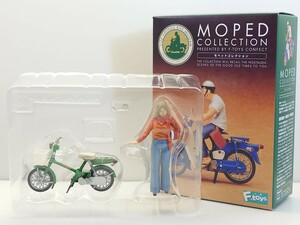 F-toys モペットコレクション 1/24 ホンダ ロードパル グリーン 03B フィギュア付　64GED/30