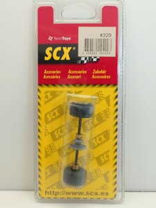 SCX スロットカー パーツ リア アクスル タイプ2 ミツビシ フォード プジョー用 6400