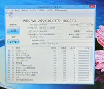 WestrtnDigital WD10JPVX 2.5インチ 1TB(1000G) 1台使用時間　407時間 _画像2