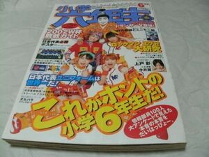 【　小学六年生　2002年6月号　※付録あり　『 特集：2002年W杯/バカ殿/おしゃれSUMMER GIRL　ほか 』　】