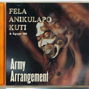 【アフロビートCD】フェラ・クティ＆エジプト’80★ARMY ARRANGEMENT★ラズウェル人脈が制作に加わった異色作。ボーナストラック2曲追加の画像1