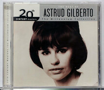 【ブラジル/ボサノバCD】アストラッド・ジルベルト★THE BEST OF ASTRUD GILBERTO★HIP-Oの20TH CENTURY MASTERSシリーズの一枚_画像1