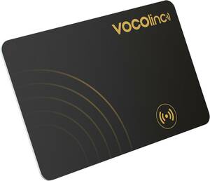 VOCOlinc 紛失防止タグ カード 超薄 (1.6mm) 紛失防止トラッカー (iOSのみ対応) 忘れ物防止 タグ スマートタグ Blueto