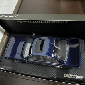 Nissan Leopard （F31） Ultima V30TWINCAM TURBO Dark Blue/Silver （1/18スケール IG1559）の画像6