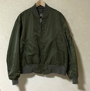 Engineered Garments エンジニアードガーメンツ Aviator Jacket Flight Satin Nylon M アビエータージャケット ma-1 フライトジャケット