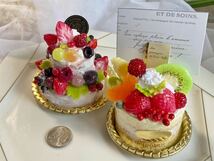 ★メモスタンド　段ケーキ&フルーツケーキ★　　インテリア　雑貨　_画像5
