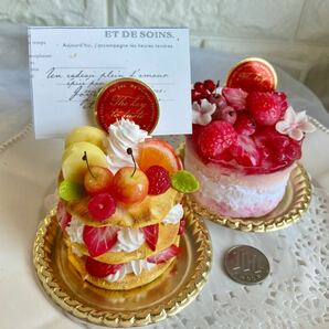 ◎◎パンケーキ＆ストロベリーケーキ メモスタンド◎◎ インテリア 雑貨 の画像5