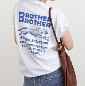 L'Appartement　【BROTHER BROTHER/ブラザー ブラザー】 S/S TEE