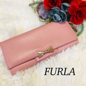 FURLA フルラ レディース 女性 財布 長財布 ブランド財布 ウォレット ピンク 人気ブランド トレンド 春カラー 大容量 収納 可愛い お洒落