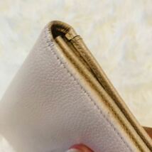 LONGCHAMP ロンシャン レディース 女性 長財布 ブランド財布 ウォレット ホワイト 白 大容量 収納 ママ財布 シンプル 使いやすい _画像5
