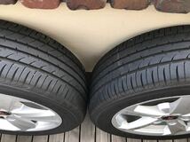 《美品》ホイール４本セット AUDI 17インチ 7J PCD112 タイヤ9.9分山 215/55/1794V 23年_画像6