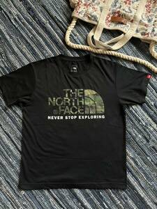 超美品 定価4,620円 ザ ノース フェイス THE NORTH FACE メンズ トレッキング カモフラロゴ 半袖Tシャツ S/S CAMOUFLA LG T sizeS NT31622