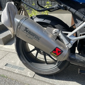 BMW 純正 R1200RS AKRAPOVIC アクラポビッチ スリップオンマフラー MOTORRAD モトラッド 正規品 車検対応 正規代理店にて購入の画像2