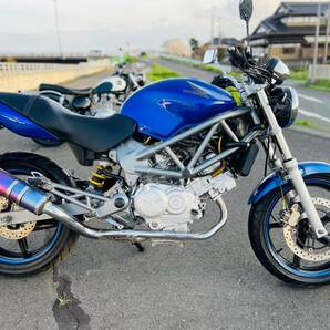 ホンダ VTR250 後期型 MC33 15,215km モリワキマフラー付き 簡易整備・オイル交換済！中古車体！ 動画有！全国配送可！の画像1