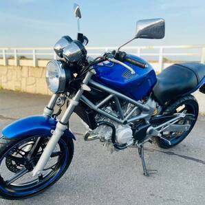 ホンダ VTR250 後期型 MC33 15,215km モリワキマフラー付き 簡易整備・オイル交換済！中古車体！ 動画有！全国配送可！の画像1