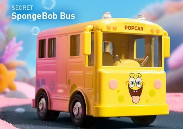 popmart SpongeBob サイトシーイングカー secret bus シークレット