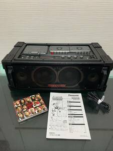 パナソニックPANASONIC RX-PA7 /RIDDIMVOX CD ラジカセ 日本製メンテナンス済み動作品内蔵Bluetooth取り付け可能