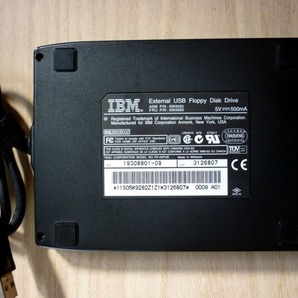 IBM External USB Floppy Disk Drive フロッピーディスクドライブ 05K9283 3モードの画像4
