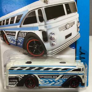 ☆ホットウィール☆ サーフバス　白　カードシワあり　Hot Wheels