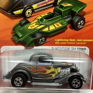 【Target限定】☆ホットウィール☆ 3-ウィンドウ　'34 フォード　ザ　ホット　ワンズ　THE HOT ONES Hot Wheels