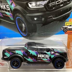 Bアソート ☆ホットウィール☆ '19 フォード レンジャー ラプター HKS ブリスター割れあり Hot Wheelsの画像1