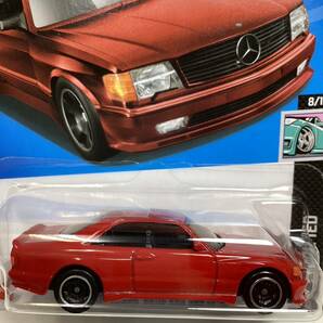 Dアソート ☆ホットウィール☆ '89 メルセデス-ベンツ 560 SEC AMG Hot Wheelsの画像1