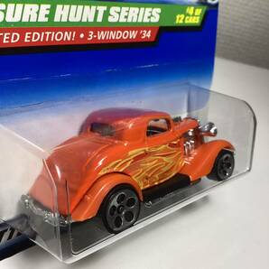 TREASURE HUNT!トレジャーハント！☆ホットウィール☆ 3-ウィンドウ '34 Hot Wheels の画像4