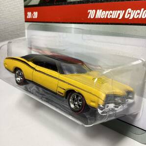 ☆ホットウィール☆ '70 マーキュリー サイクロン LARRY’S GARAGE リアルライダー Hot Wheels の画像3