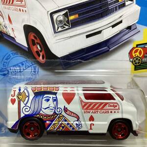 TREASURE HUNT!トレジャーハント！☆ホットウィール☆　カスタム　'77 ダッジ　バン　Hot Wheels 