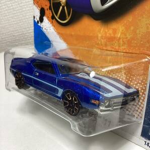 【Kmart限定カラー】☆ホットウィール☆ AMC ジャベリン AMX 青 Hot Wheels の画像3