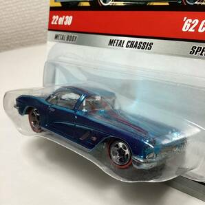 ☆ホットウィール クラシックス☆ '62 シボレー コルベット 水色 スペシャル ペイント Hot Wheels CLASSICS の画像3