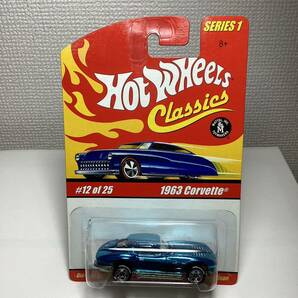 ☆ホットウィール クラシックス☆ 1963 シボレー コルベット Hot Wheels CLASSICS の画像2