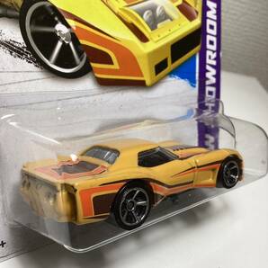 ☆ホットウィール☆ '76 シボレー グリーンウッド コルベット 黄色 Hot Wheels の画像4