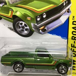 ☆ホットウィール☆ ダットサン　620 黄緑　Hot Wheels 