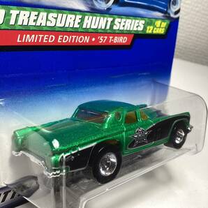 TREASURE HUNT!トレジャーハント！☆ホットウィール☆ '57 T-BIRD サンダーバード リアルライダー Hot Wheels の画像4