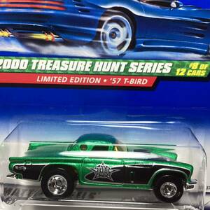 TREASURE HUNT!トレジャーハント！☆ホットウィール☆ '57 T-BIRD サンダーバード　リアルライダー Hot Wheels 