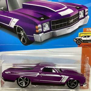 Fアソート ☆ホットウィール☆ '71 シボレー　エルカミーノ　Hot Wheels