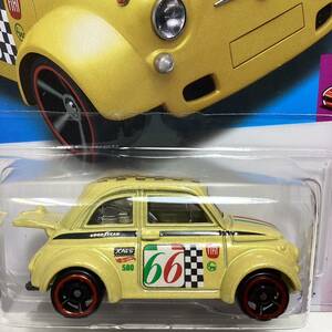 E ассортимент * Hot Wheels * '60S Fiat 500Dmotifi карта Hot Wheels