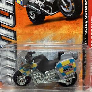 * Matchbox * BMW R-1200 RT-P Police motorcycle blue yellow color MATCHBOX