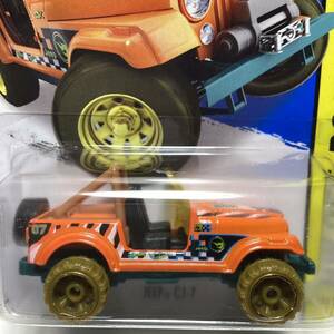 TREASURE HUNT!トレジャーハント！☆ホットウィール☆　ジープ CJ-7 Hot Wheels 