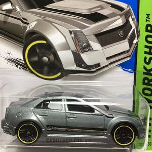 ☆ホットウィール☆ キャデラック　CTS-V シルバー　Hot Wheels 