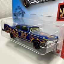 ☆ホットウィール☆ '57 プリマス　フュリー　青　フレイムス　Hot Wheels _画像3