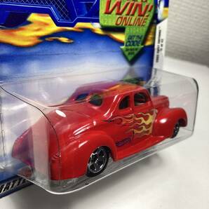 ☆ホットウィール☆ '40 フォード クーペ 赤 フレイムス Hot Wheels の画像4